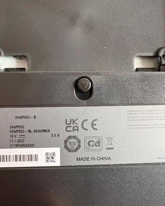 Monitor lg 34