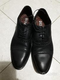 Scarpe eleganti da uomo in vero cuoio numero 40