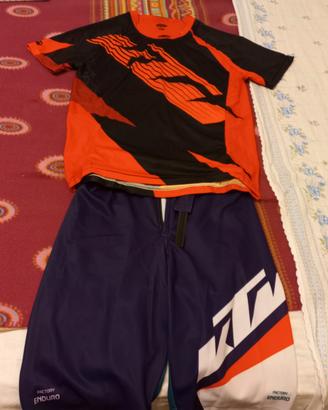 Completo Ciclismo KTM Mtb  taglia M 