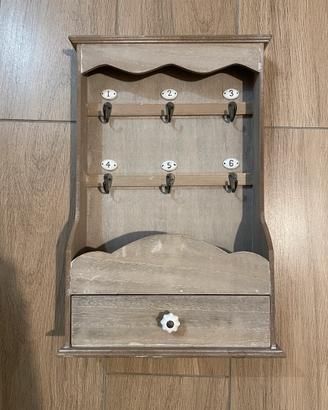 Cassettina porta chiavi con cassetto