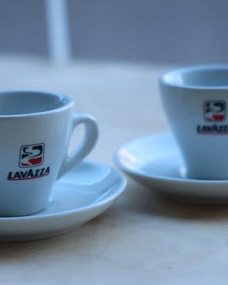 Coppia di tazze da espresso Lavazza vintage