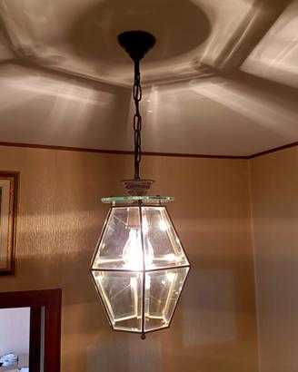 Lampadario lanterna Fontana Arte anni 50