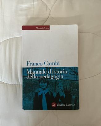 Manuale di storia della pedagogia (Franco Cambi)