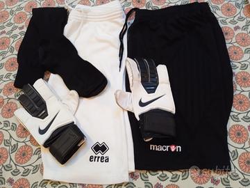 Set Portiere Calcio, Pantaloni, guanti e altro