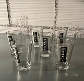 Sei tazzine in vetro Mokador