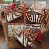 Lettino bambini infanzia Legno Chiaro