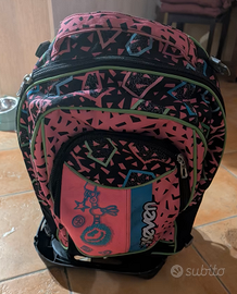 Zaino seven con trolley sganciabile.