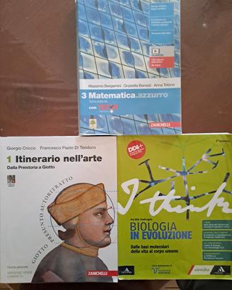 Libri scolastici terza liceo 