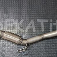 DOWNPIPE 100 200 CELLE GOLF 6 A3 LEON 1.6 2.0 CAY