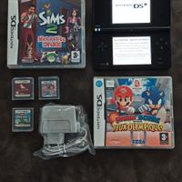 Nintendo DSi Nero + 486 Giochi + Mario, The Sims
