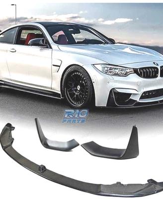 SPOILER LIP BMW F80 F82 F83 M4 IN CARBONIO SPLITTE