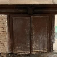 Cornice camino antico 800