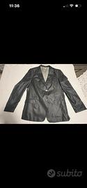 Giacca nero lucido