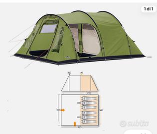 Tenda da campeggio Vango 6 posti letto