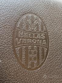 Hellas Verona cartella pelle ORIGINALE