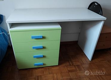 scrivania + mensole 