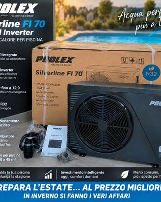 pompa di calore per piscina  inverter-wifi