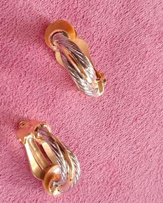 Orecchini vintage a clip 