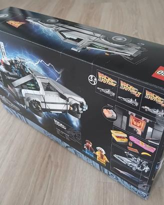 LEGO Icons Macchina del Tempo Ritorno al Futuro