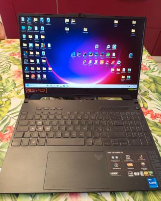 ASUS Gaming F15 notebook i7 32GB ram 512GB SSD rtx
