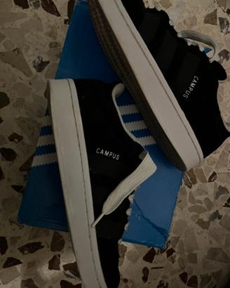 Scarpe adidas campus nere