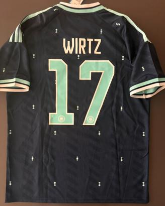 T-shirt calcio Germania N17 Wirtz taglia L