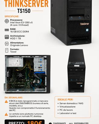 Lenovo thinkserver ts150
