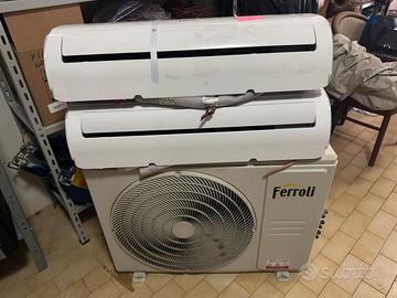 N.2 climatizzatori 12000 con motore 18000