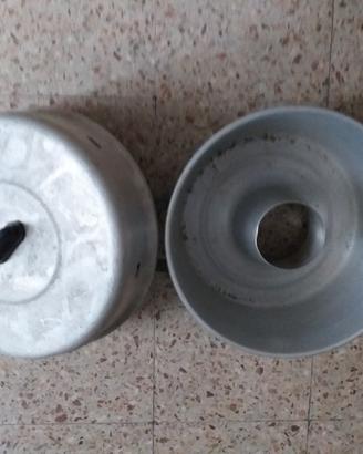 pentola alluminio vintage per ciambella