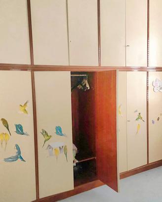 armadio 8 ante beige 