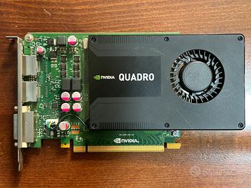 Nvidia quadro k2000 scheda grafica
