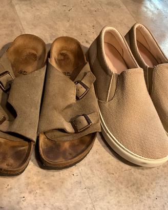 Due paia di Birkenstock n43 stretto - rsg