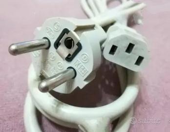 Cavo alimentazione IEC con spina Schuko