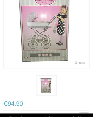 Carrozzina Love Bebè Boutique x NATALE