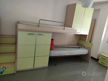 Cameretta a ponte / letto a castello 