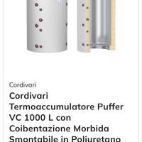 Puffer Cordivari 1000 lt