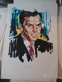 locandina ritratto frank sinatra warner bross 1960