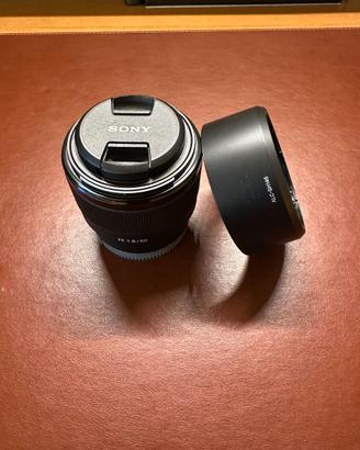 Obiettivo Sony 50mm f/1.8
