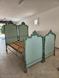 letto d'epoca i ferro e ghisa