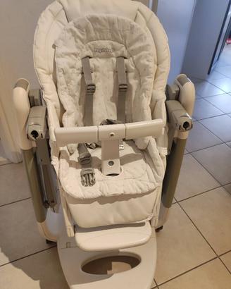 seggiolone Tatamia Peg Perego + baby cushion usati
