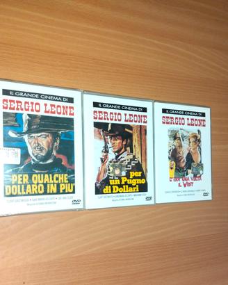 DVD di Sergio leone come nuovi