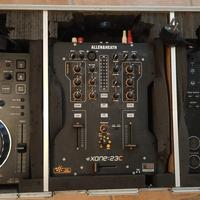  2x Pioneer CDJ-350 + Allen & Heath Xone:23C + F