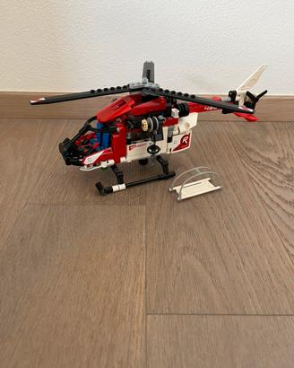 LEGO Technic Elicottero Salvataggio 2 in 1 42092