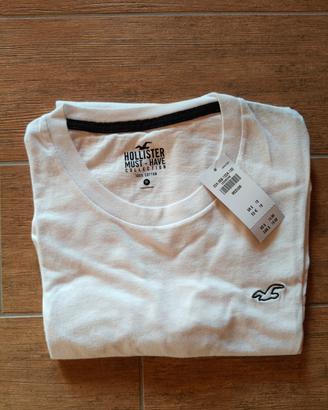 T-Shirt Hollister Bianca Taglia L