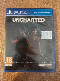 Uncharted: L’Eredita’ perduta PS4 NUOVO (Sealed)