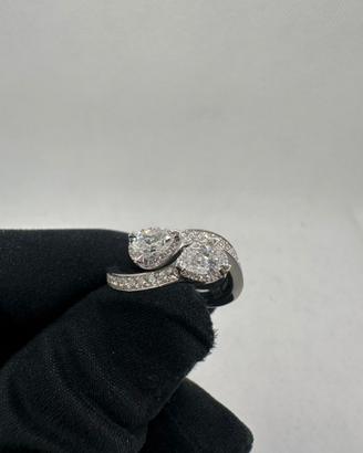 Anello Giorgio Visconti in oro 18 K e diamanti
