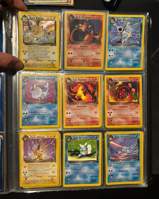 carte pokemon ita prima edizione dark