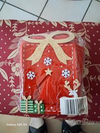 set 3 strofinacci natalizi in confezione glitterat
