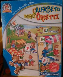 Gioco L'alfabeto degli orsetti Clementoni 