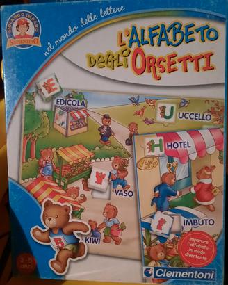 Gioco L'alfabeto degli orsetti Clementoni 